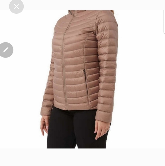 32 Degrees Ladies Down Jacket ~ taupe - Picture 2 of 7